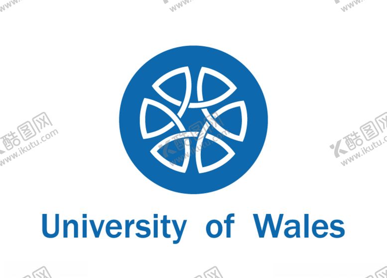 编号：82458104161949317319【酷图网】源文件下载-英国威尔士大学校徽LOGO