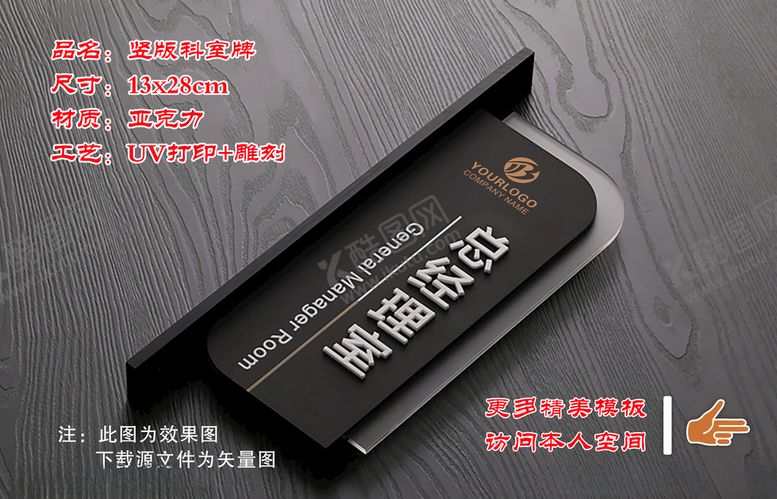 编号：27901206190318171974【酷图网】源文件下载-科室牌