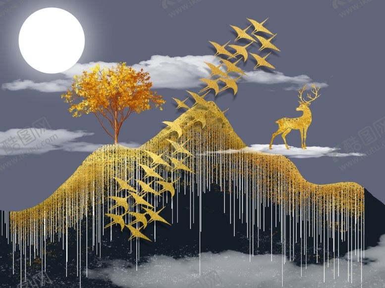 编号：70928303120857061656【酷图网】源文件下载-电表箱装饰画