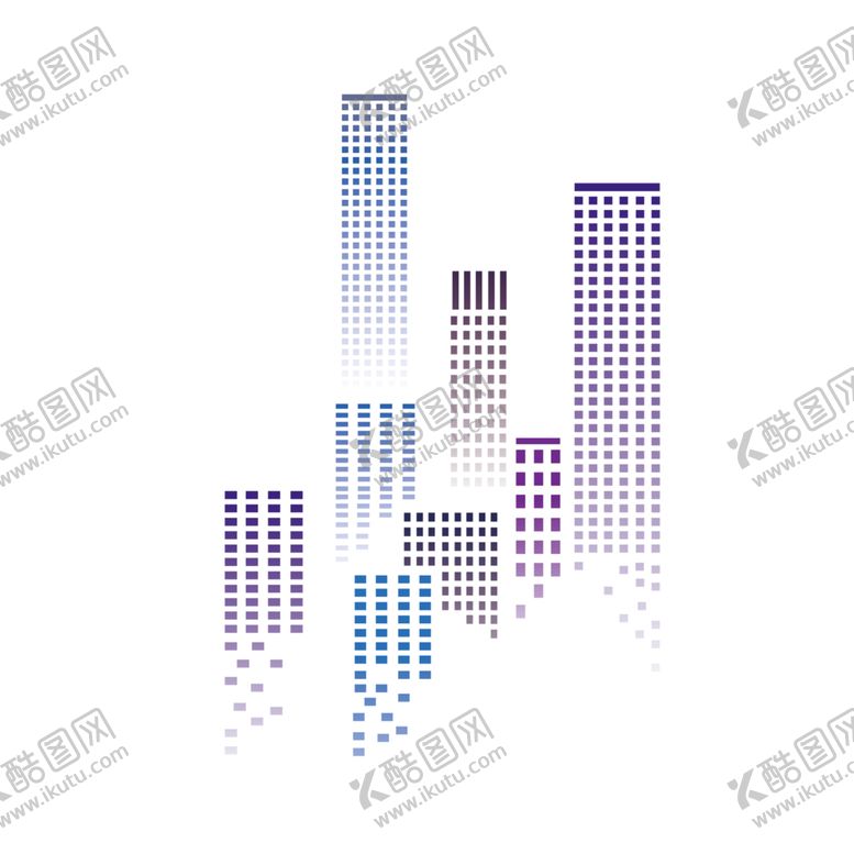 编号：84861505161257277401【酷图网】源文件下载-城市建筑剪影