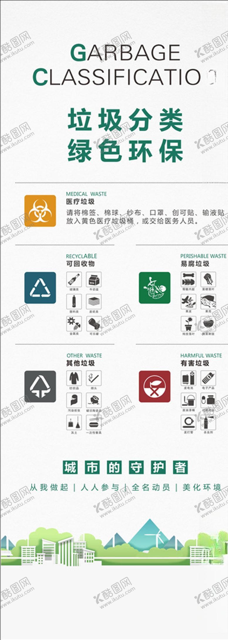 编号：95679709281617203093【酷图网】源文件下载-垃圾分类