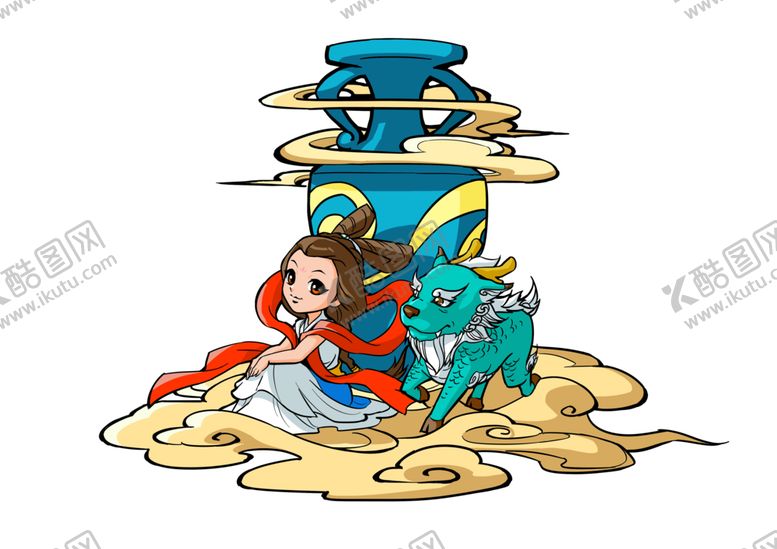 编号：63343309220339283187【酷图网】源文件下载-麒麟仙子