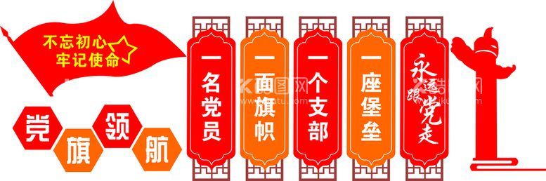 编号：18551411230448396521【酷图网】源文件下载-党建文化墙