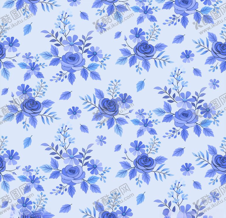 编号：92087305100444048516【酷图网】源文件下载-花卉印花