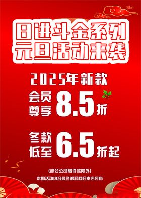 元旦海报