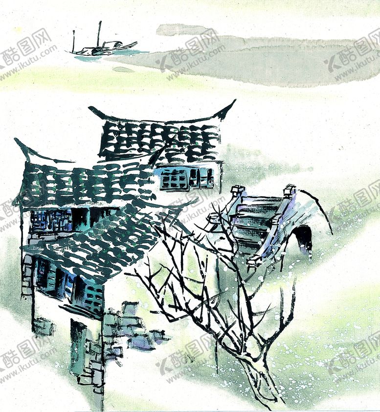 编号：49381209281734120819【酷图网】源文件下载-江南水乡 