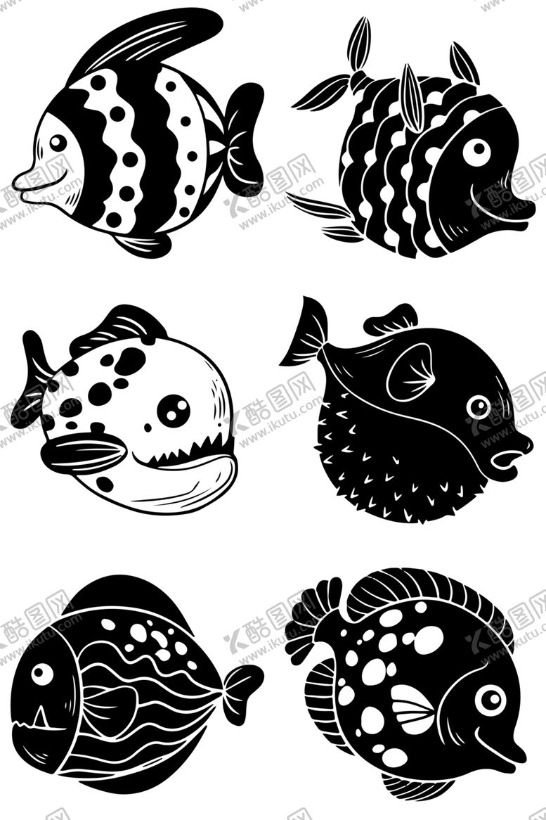 编号：75279004202006094946【酷图网】源文件下载-小鱼插画