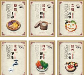 食堂文化制度公司节俭细节
