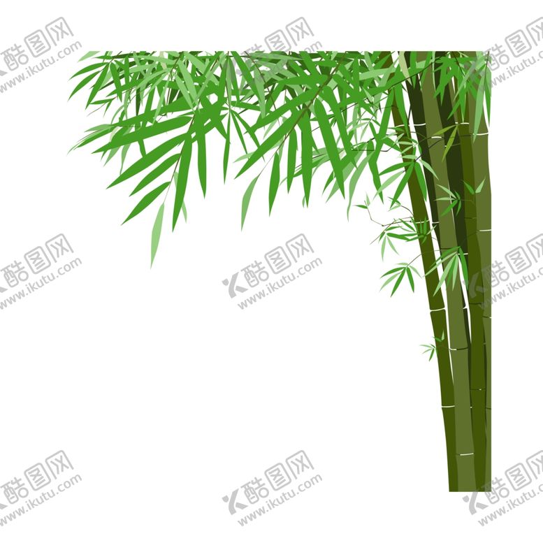 编号：87880609210514475327【酷图网】源文件下载-水墨竹子