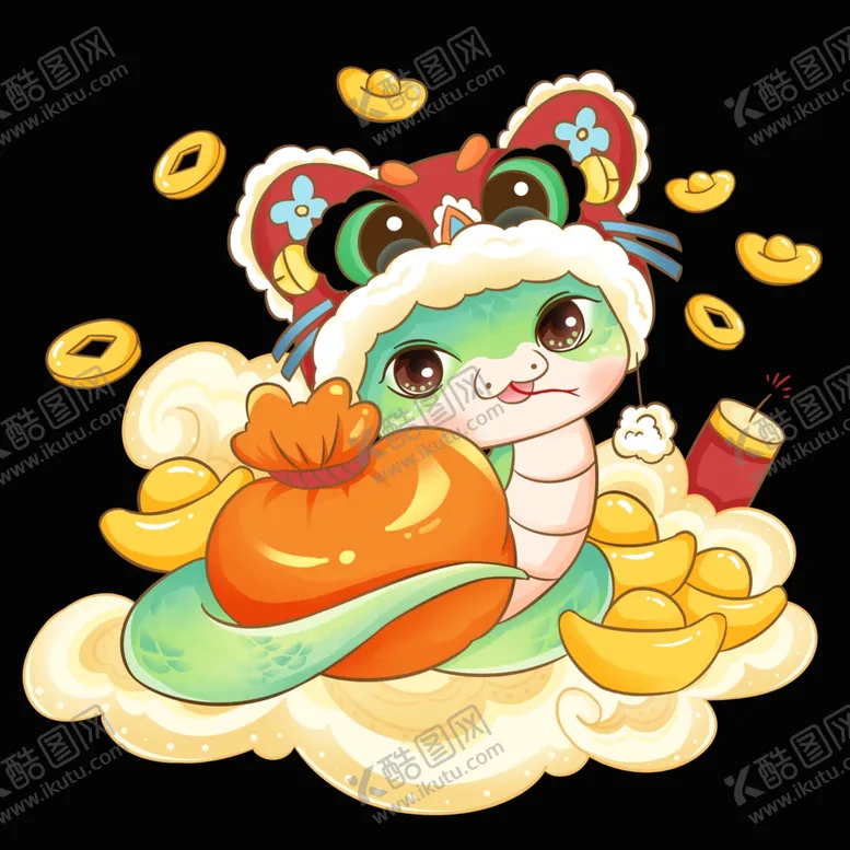 编号：39438001250444058754【酷图网】源文件下载-蛇年