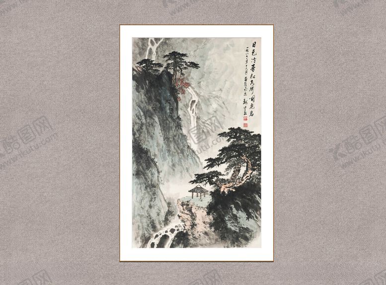 编号：83821812160832508398【酷图网】源文件下载-日色冷青松