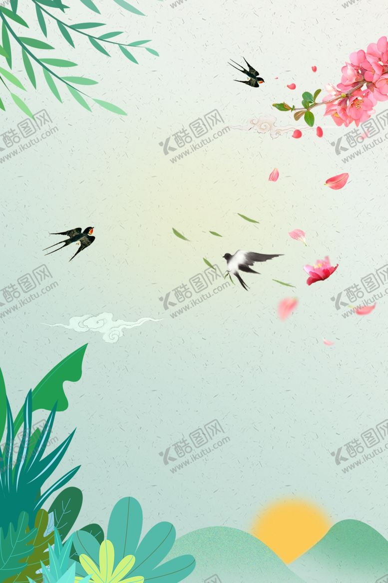 编号：61428307091406315971【酷图网】源文件下载-春天背景