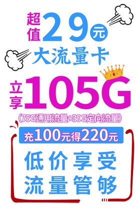 电信5G流量