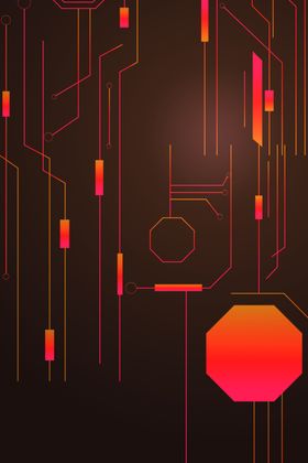 时尚背景高科技星空网页公司文化