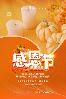 感恩节岁末年终促销活动设计