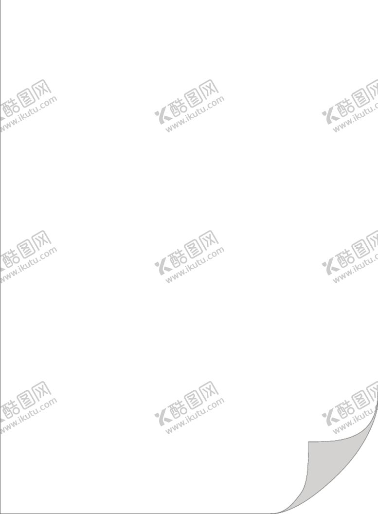 编号：14871107090411249110【酷图网】源文件下载-纸边矢量效果