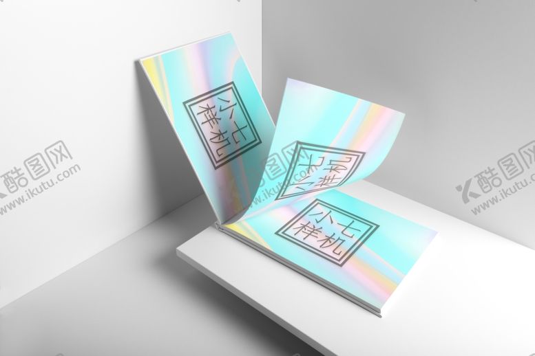 编号：45058311010244184465【酷图网】源文件下载-正方形画册样机