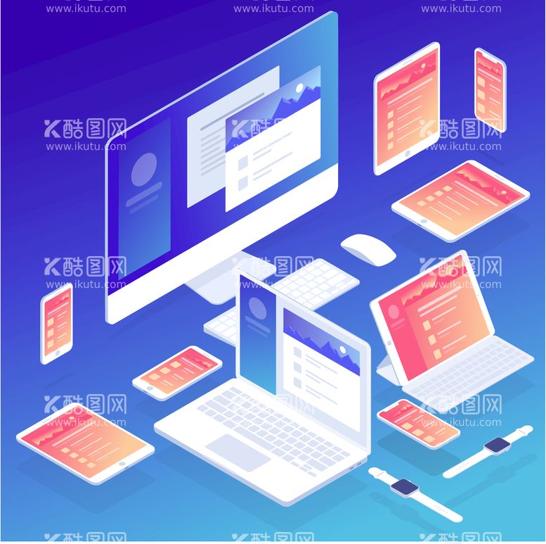 编号：69968311191211428122【酷图网】源文件下载-手机电脑插画