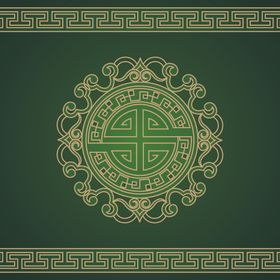 古典无缝花纹