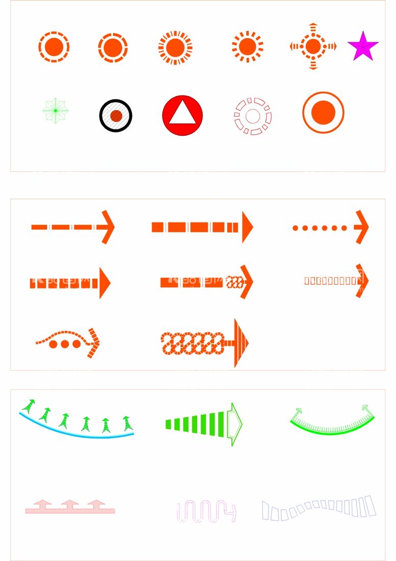 编号：16323712050055261585【酷图网】源文件下载-箭头指示标记