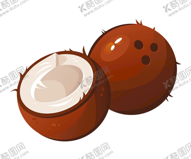 编号：43071910180056004992【酷图网】源文件下载-卡通椰子