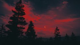 晚霞