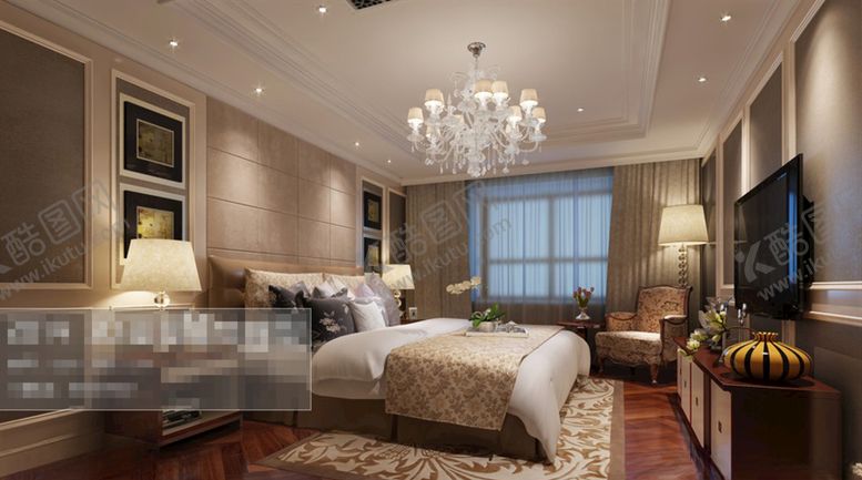 编号：60012210140832213074【酷图网】源文件下载-卧室效果图