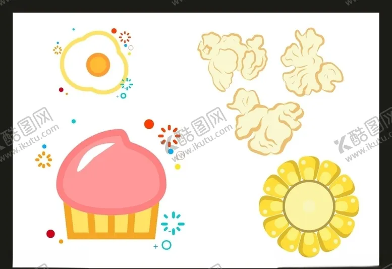 编号：58389209251211514025【酷图网】源文件下载-卡通美食餐饮