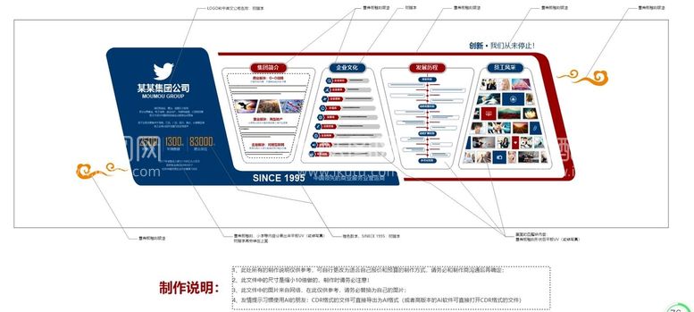 编号：36878510230736565758【酷图网】源文件下载-企业文化墙 