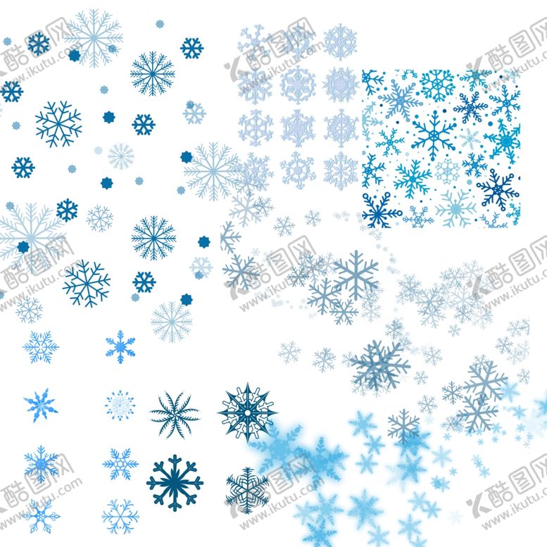 编号：79519210190650032500【酷图网】源文件下载-雪花