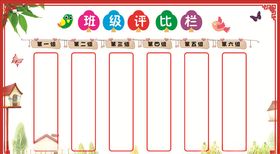 班级评比栏班级文化
