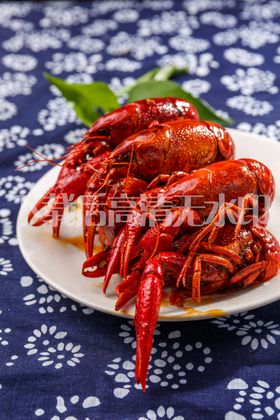 小龙虾蒜香新品海报