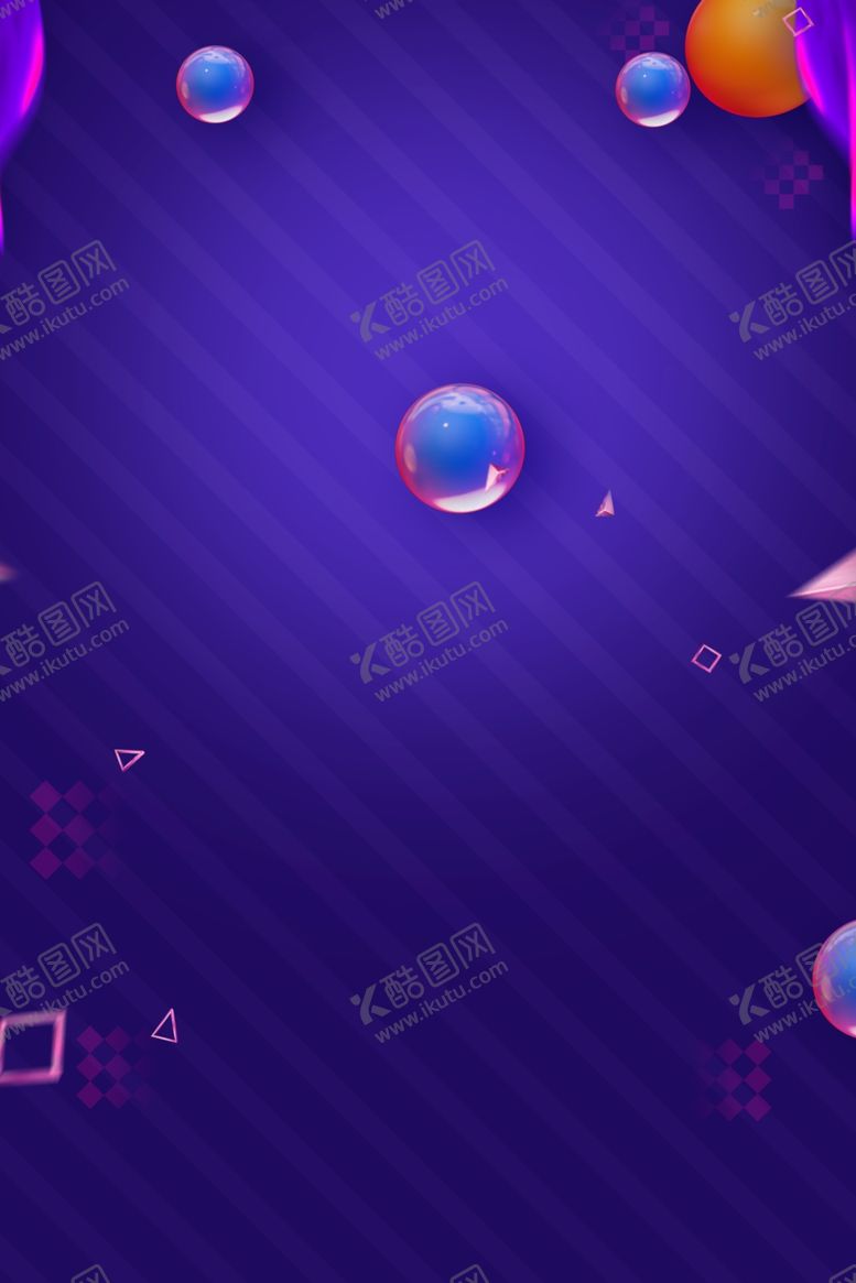 编号：31663110250451041343【酷图网】源文件下载-紫色促销背景