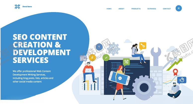 编号：36758209230730044835【酷图网】源文件下载-商务手绘插画