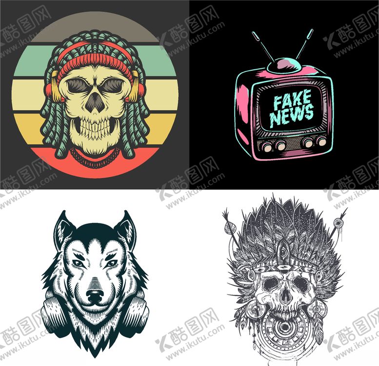 编号：45066810060025154590【酷图网】源文件下载-T恤图案