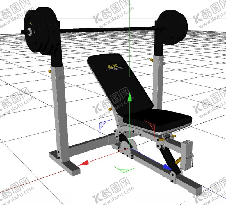 编号：40606402212000365600【酷图网】源文件下载-C4D模型运动器材