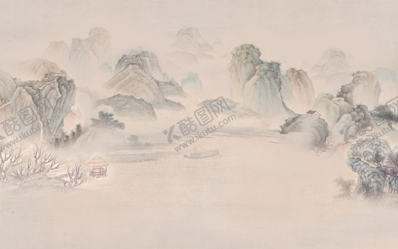 编号：50095105111639449923【酷图网】源文件下载-中式山水