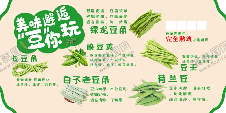 编号：93442106292303176741【酷图网】源文件下载-豌豆苗种植指南海报