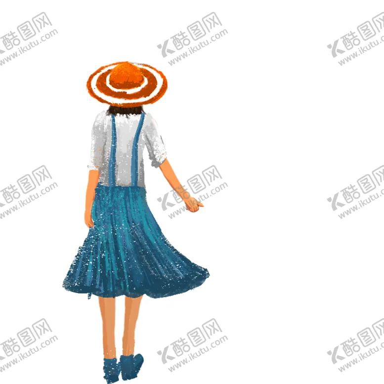 编号：85190305041943322503【酷图网】源文件下载-水彩手绘女孩