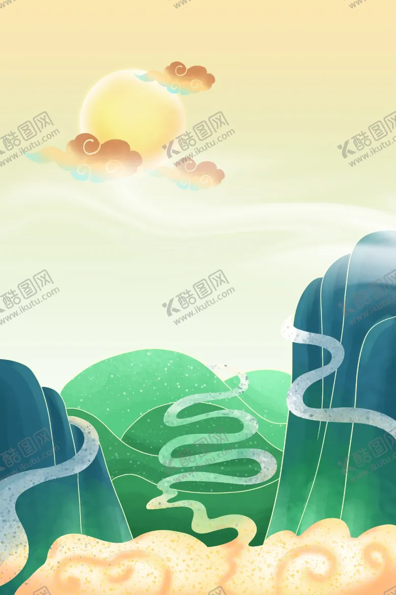 编号：39489206240636474187【酷图网】源文件下载-中国风背景