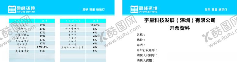编号：76791507130146556107【酷图网】源文件下载-企业名片蓝色