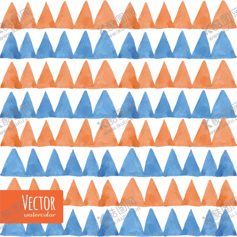 编号：55050009291509521663【酷图网】源文件下载-小清新蓝色水彩图案