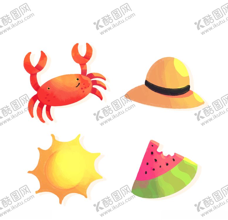 编号：96719405181129007404【酷图网】源文件下载-夏日元素