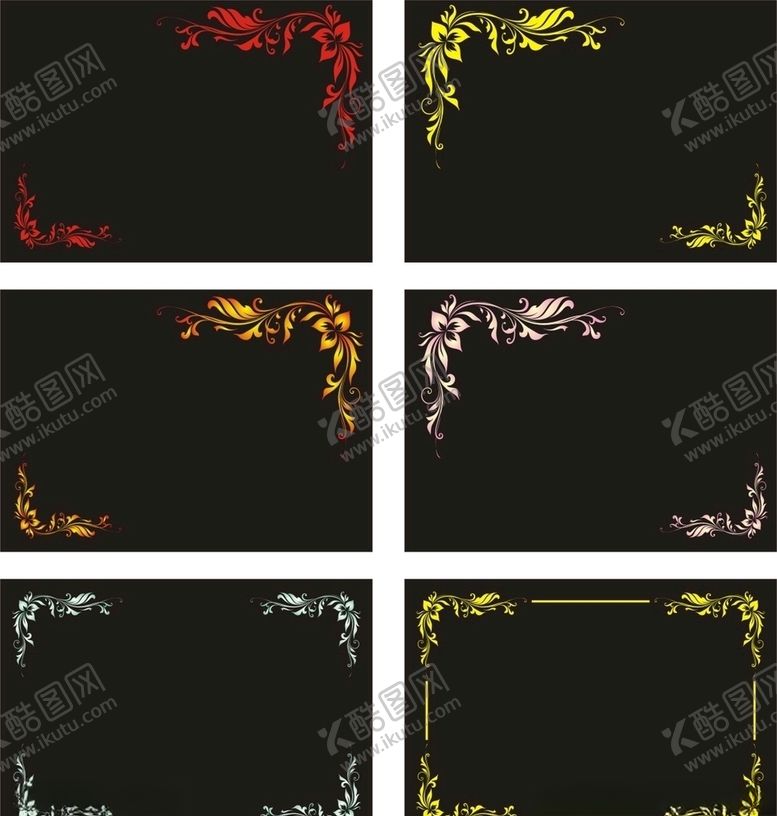 编号：42757809202330099062【酷图网】源文件下载-花朵花边