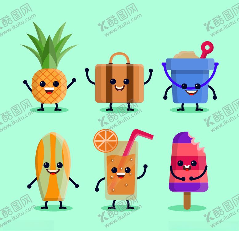 编号：80190709261115571081【酷图网】源文件下载-夏日元素