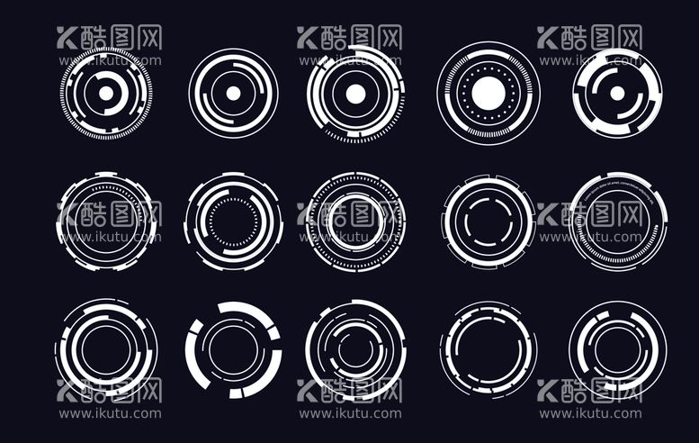 编号：53094211221215488737【酷图网】源文件下载-科技圆环