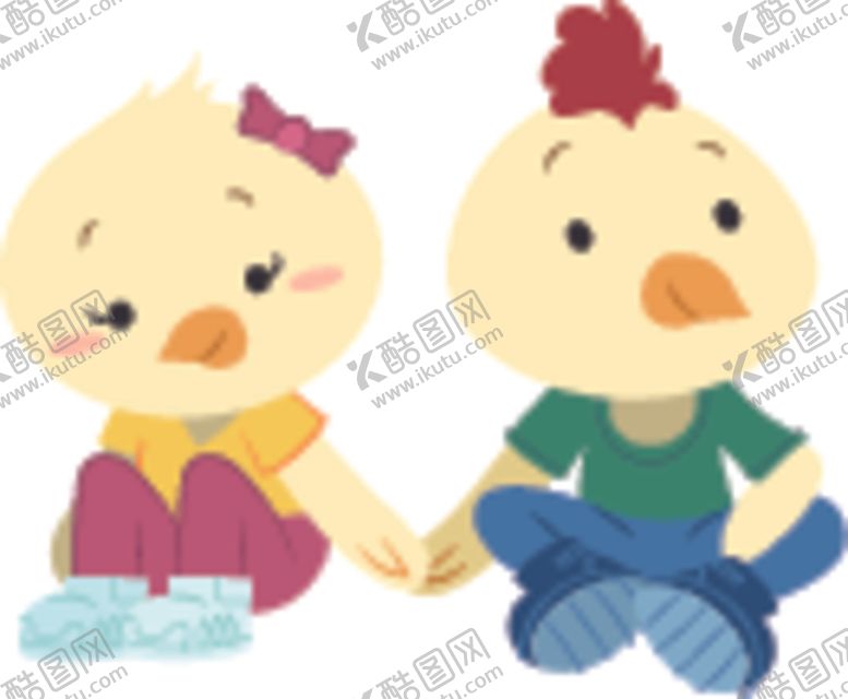 编号：21549306181436538936【酷图网】源文件下载-情侣鸭子