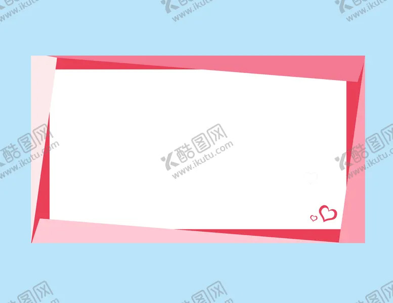 编号：51436009200619133107【酷图网】源文件下载-情人节边框