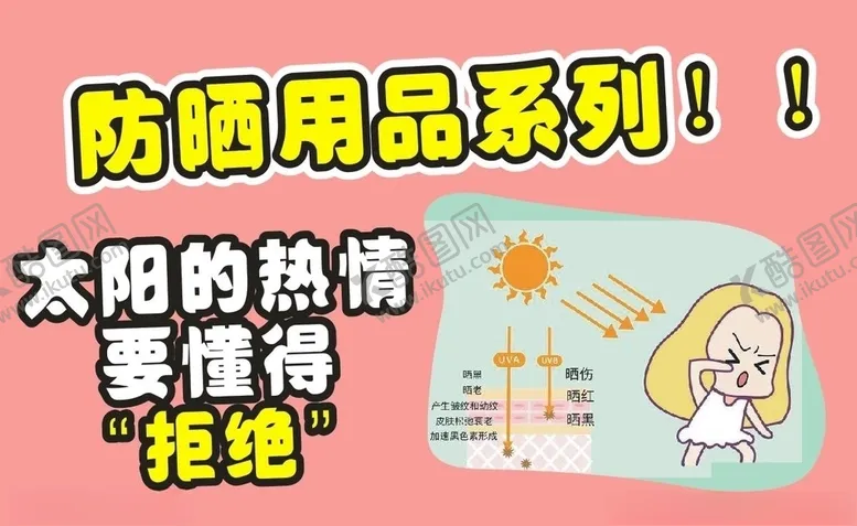 编号：56719805071235342435【酷图网】源文件下载-防晒用品
