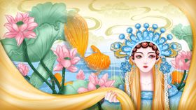 卡通创意人物配图插画